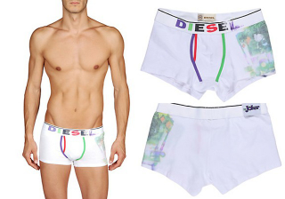 Illustration for article titled Diesel superpowers your crotch with color-changing DC Comics underwear